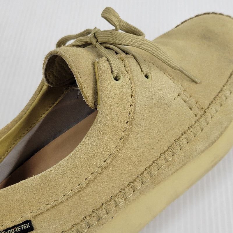 【中古品】【メンズ】 Clarks クラークス WEAVER GTX 61574747 ウィーバー ゴアテックス シューズ 靴 164-260522-as-09-izu サイズ：UK7 カラー：Maple Suede 万代Net店