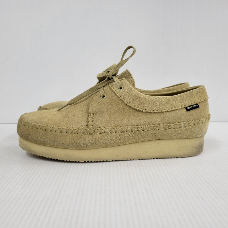 【中古品】【メンズ】 Clarks クラークス WEAVER GTX 61574747 ウィーバー ゴアテックス シューズ 靴 164-260522-as-09-izu サイズ：UK7 カラー：Maple Suede 万代Net店