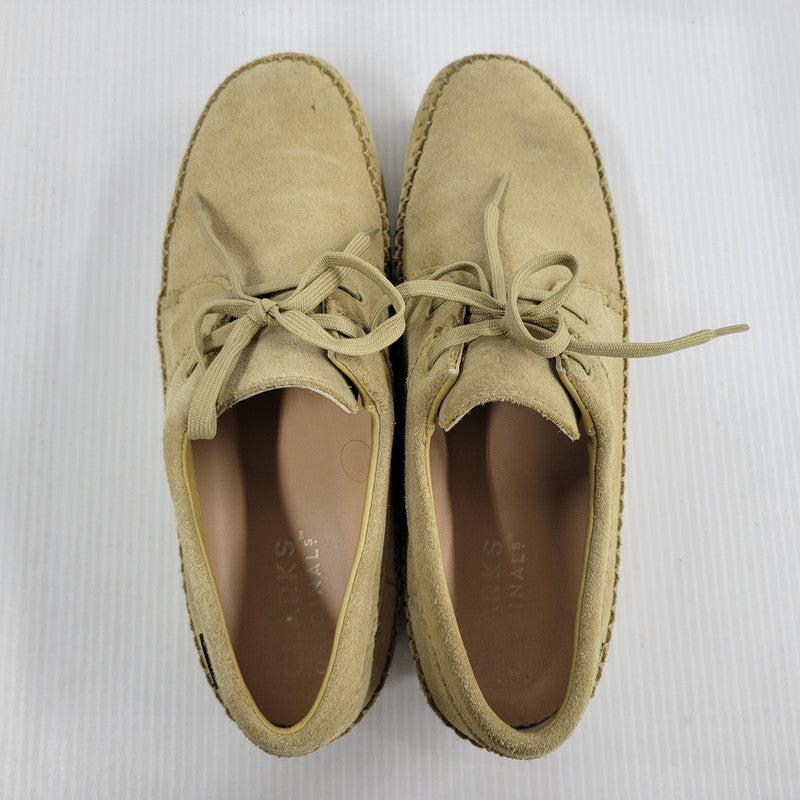 【中古品】【メンズ】 Clarks クラークス WEAVER GTX 61574747 ウィーバー ゴアテックス シューズ 靴 164-260522-as-09-izu サイズ：UK7 カラー：Maple Suede 万代Net店
