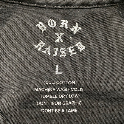 【中古品】【メンズ】 NEIGHBORHOOD ネイバーフッド × BORN & RAISED ボーンレイズド NH X BORN & RAISED . TEE LS-2 Tシャツ ロングスリーブ トップス 142-260513-kh-08-izu サイズ：L カラー：ブラック 万代Net店