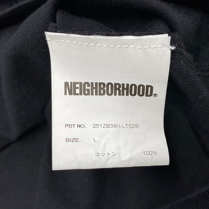 【中古品】【メンズ】 NEIGHBORHOOD ネイバーフッド × BORN & RAISED ボーンレイズド NH X BORN & RAISED . TEE LS-2 Tシャツ ロングスリーブ トップス 142-260513-kh-08-izu サイズ：L カラー：ブラック 万代Net店