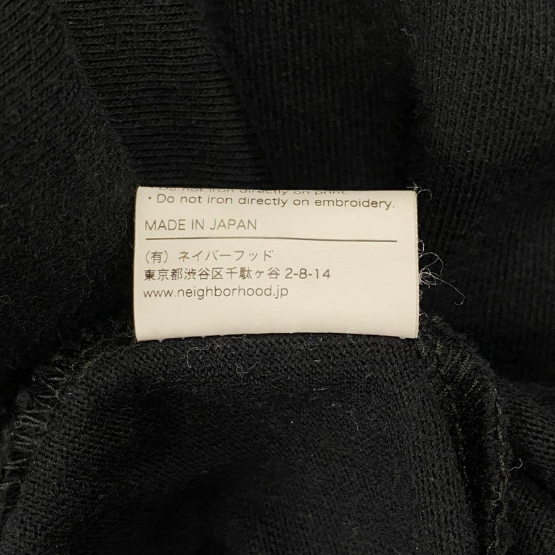 【中古品】【メンズ】 NEIGHBORHOOD ネイバーフッド PRINT LS TEE プリント ロングスリーブ Tシャツ トップス 142-260523-kh-08-izu サイズ：L カラー：ブラック 万代Net店