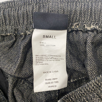 【中古品】【メンズ】 STUSSY ステューシー HERRINGBONE EASY PANTS ヘリンボーン イージーパンツ ボトムス 153-260702-ss-08-tei サイズ：S カラー：グレー系 万代Net店