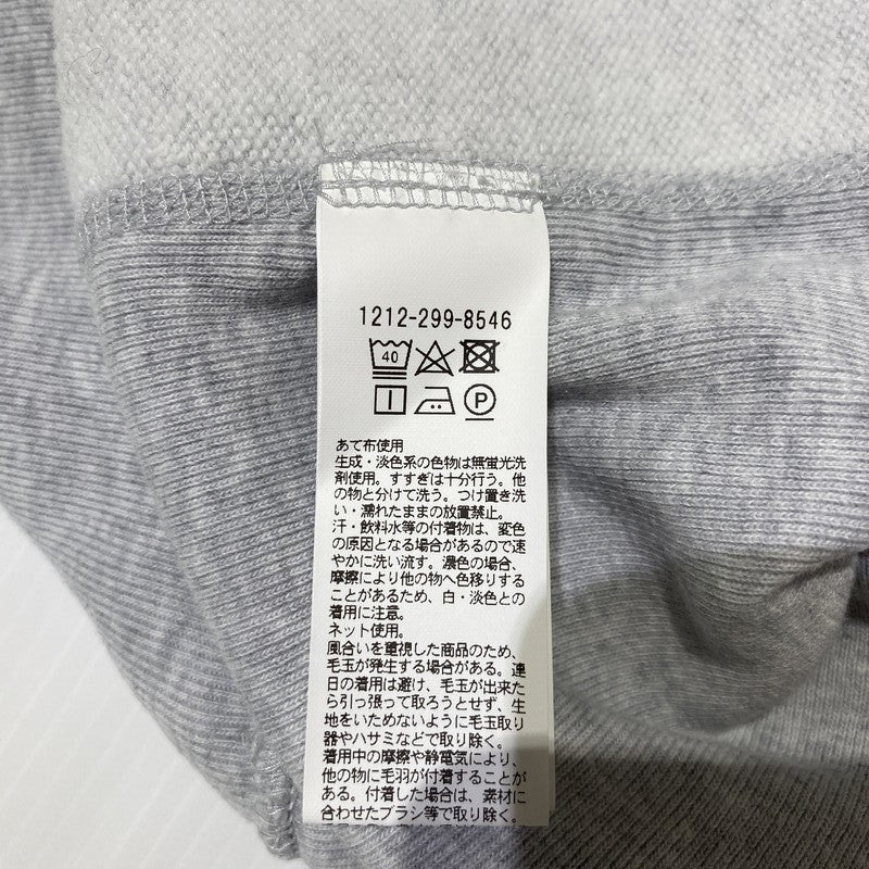【中古品】【メンズ】 H BEAUTY&YOUTH ビューティ&ユース CLASSIC CREWNECK SWEATSHIRT 1212-299-8546 クラシック クルーネック スウェット トップス トレーナー 147-260704-ss-04-tei サイズ：L カラー：グレー 万代Net店