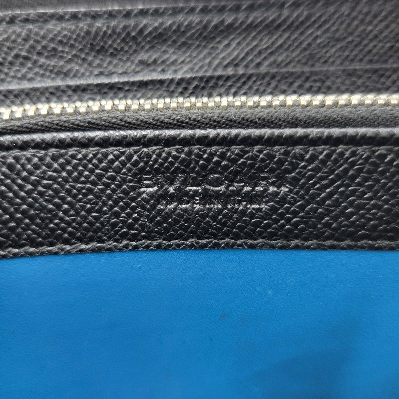 【中古品】【メンズ/レディース】 BVLGARI ブルガリ ブルガリマン ラウンドファスナー ロングウォレット 長財布 200-260718-as-19-izu カラー：ブラック 万代Net店