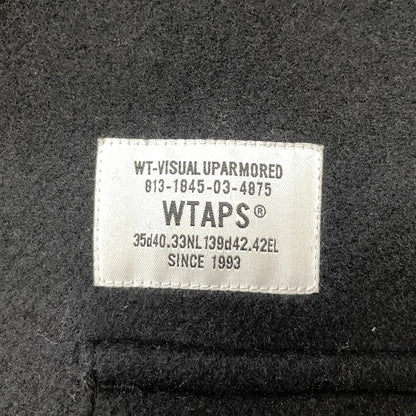 【中古品】【メンズ】 WTAPS ダブルタップス JFW-01 JACKET WONY. MELTON 232BRDT-JKM04 ウールメルトン ジャケット アウター 142-260725-ss-08-tei サイズ：01 カラー：ブラック 万代Net店