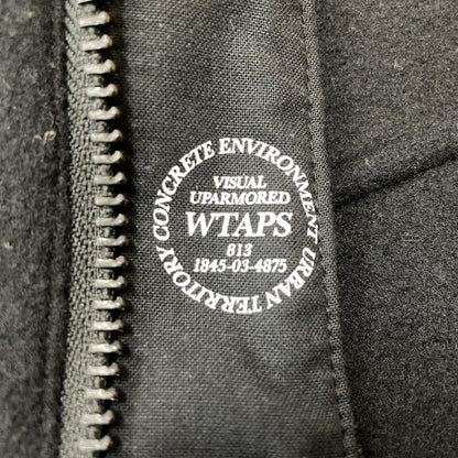 【中古品】【メンズ】 WTAPS ダブルタップス JFW-01 JACKET WONY. MELTON 232BRDT-JKM04 ウールメルトン ジャケット アウター 142-260725-ss-08-tei サイズ：01 カラー：ブラック 万代Net店