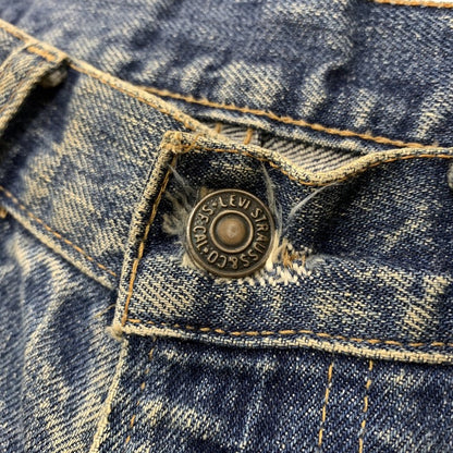 【現状渡し品】【メンズ】 Levi’s リーバイス 70’s 517 FLARED DENIM PANTS 70年代 フレアデニムパンツ ボトムス ジーンズ ボタン裏刻印 2G 42タロン 156-260810-ss-09-tei サイズ：不明 カラー：インディゴ 万代Net店