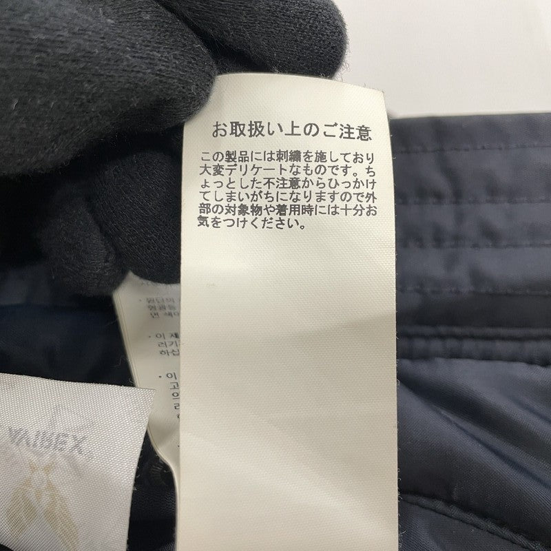 【現状渡し品】【メンズ】 AVIREX アヴィレックス CUSTOM CWU TOP GUN FLIGHT JACKET 6102176 カスタムトップガン フライトジャケット アウター ミリタリージャケット 145-260817-ss-08-tei サイズ：M/※使用感あり カラー：ネイビー 万代Net店