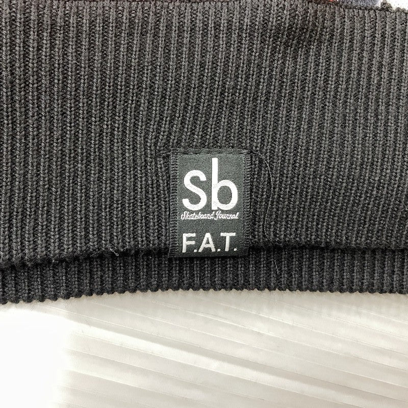 【中古品】【メンズ】 FAT エフエーティー HALF BUTTON L/S POLO SHIRT F32320-KN04-AB ハーフボタン ロングスリーブポロシャツ 長袖トップス 142-260826-ss-10-teih サイズ：FAT カラー：総柄 万代Net店