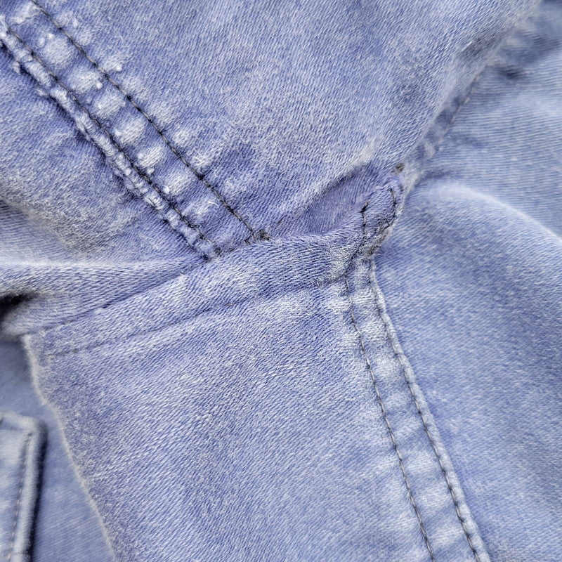 【現状渡し品】【メンズ】 LE MONT ROUGE ルモンルージュ FRENCH VINTAGE MOLESKIN WORK JACKET モールスキン ワークジャケット 146-260902-as-12-izu カラー：ブルー 万代Net店