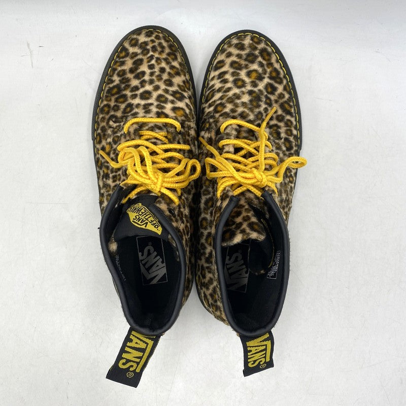 【中古品】【メンズ】 VANS バンズ GIBSON BOOTS V183ANML ギブソンブーツ 靴 162-260903-as-15-izu サイズ：26.5cm カラー：ブラウン系 万代Net店