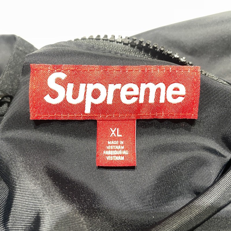 【中古品】【メンズ】 Supreme シュプリーム 25AW POLARTEC REVERSIBLE TRACK JACKET ポーラテック リバーシブル トラックジャケット アウター 149-260925-ss-10-teih サイズ：XL カラー：ブラック 万代Net店