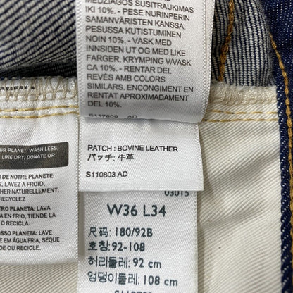 【中古品】【メンズ】 LEVI'S VINTAGE CLOTHING リーバイスビンテージクロージング 1937モデル 501XX JEANS 37501-0018 ジーンズ ボトムス デニムパンツ ボタン裏刻印3015 158-260928-ss-12-teih サイズ：36 カラー：インディゴ 万代Net店