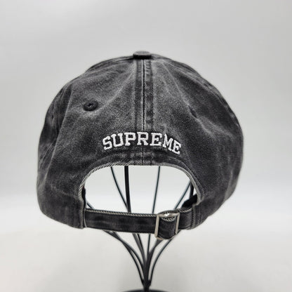 【中古品】【メンズ/レディース】 Supreme シュプリーム PIGMENT PRINT S LOGO 6-PANEL ピグメント プリント Sロゴ 6パネル キャップ 帽子 185-261013-as-25-izu サイズ：F カラー：ブラック 万代Net店
