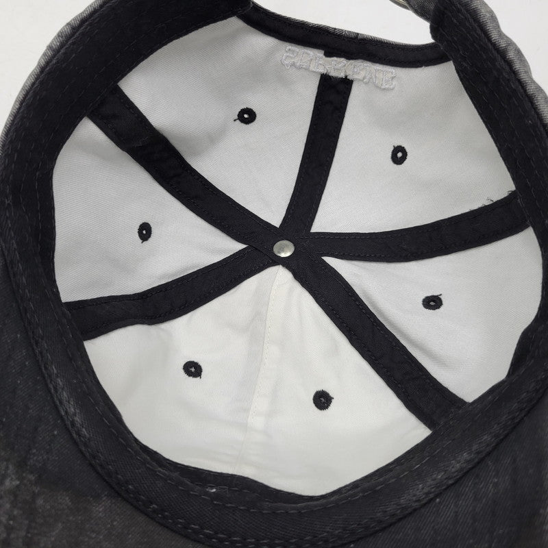 【中古品】【メンズ/レディース】 Supreme シュプリーム PIGMENT PRINT S LOGO 6-PANEL ピグメント プリント Sロゴ 6パネル キャップ 帽子 185-261013-as-25-izu サイズ：F カラー：ブラック 万代Net店