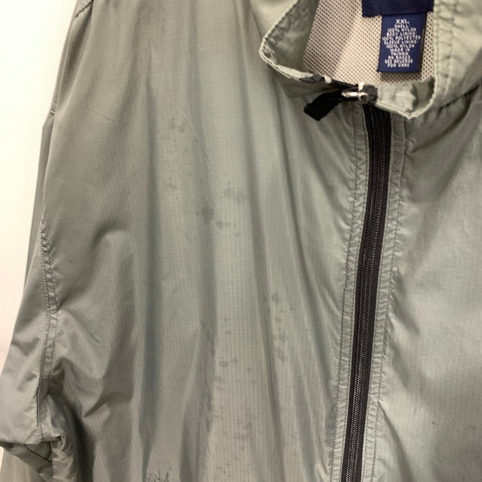 【中古品】【メンズ】 GAP オールド リップストップナイロンジャケット アウター ブランド 古着 145-250817-gm-14-fuz サイズ：XXL カラー：グレー 万代Net店