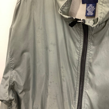 【中古品】【メンズ】 GAP オールド リップストップナイロンジャケット アウター ブランド 古着 145-250817-gm-14-fuz サイズ：XXL カラー：グレー 万代Net店