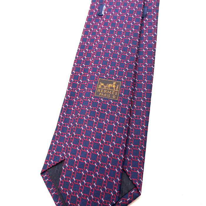 【中古美品】【メンズ】 HERMES エルメス ネクタイ ブランド 183-251214-gm-27-fuz 万代Net店