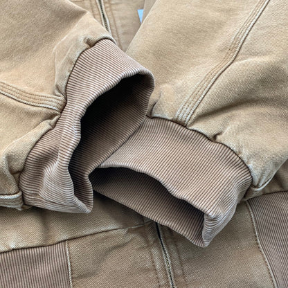 【中古品】【メンズ】 Carhartt カーハート ACTIVE JACKET アクティブジャケット アウター ブランド 古着 145-260418-gm-32-fuz サイズ：XL カラー：ブラウン 万代Net店