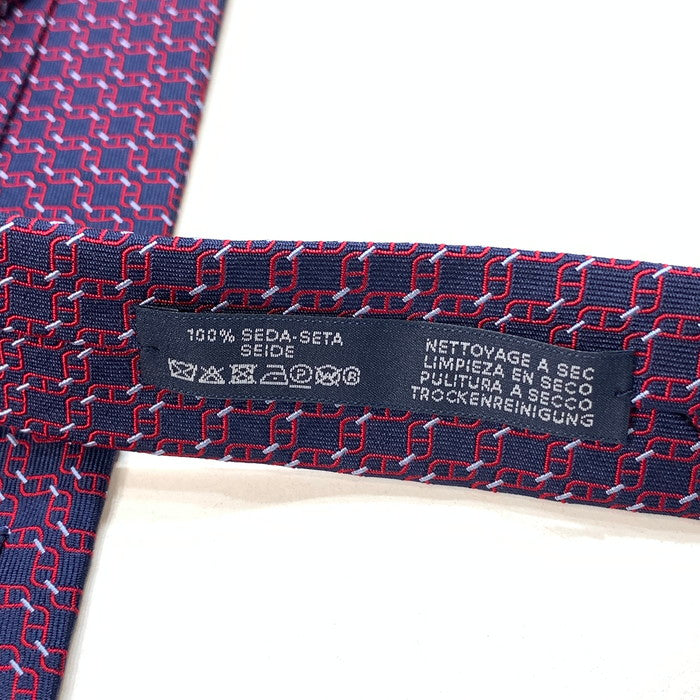 【中古美品】【メンズ】 HERMES エルメス ネクタイ ブランド 183-251214-gm-27-fuz 万代Net店