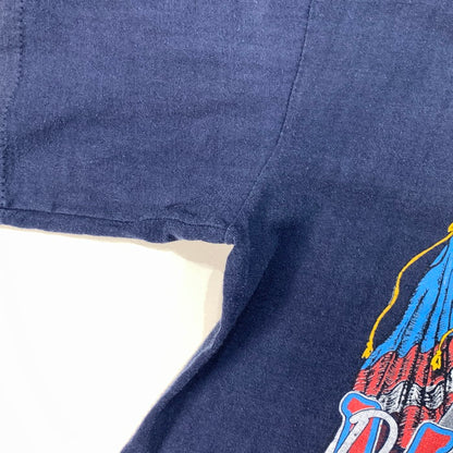 【中古品】【メンズ】 SALEM DON MATTINGLY 90s 半袖Tシャツ カットソー ブランド 古着 145-260308-gm-34-fuz サイズ：XL カラー：ネイビー 万代Net店