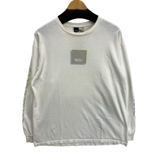 【中古品】【メンズ】 USED USA製 長袖Tシャツ カットソー トップス ブランド 古着 145-250803-gm-13-fuz サイズ：M カラー：ホワイト 万代Net店
