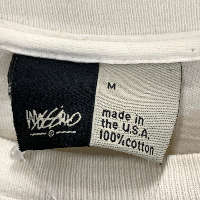 【中古品】【メンズ】 USED USA製 長袖Tシャツ カットソー トップス ブランド 古着 145-250803-gm-13-fuz サイズ：M カラー：ホワイト 万代Net店