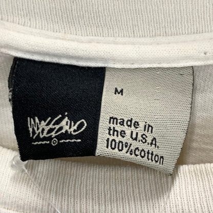 【中古品】【メンズ】 USED USA製 長袖Tシャツ カットソー トップス ブランド 古着 145-250803-gm-13-fuz サイズ：M カラー：ホワイト 万代Net店