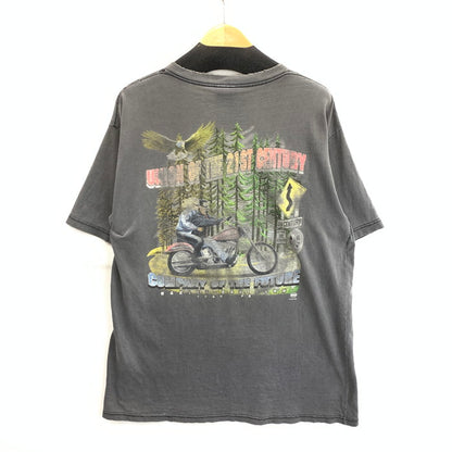 【現状渡し品】【メンズ】 HARLEY DAVIDSON ハーレーダビッドソン 00’s POCKET TEE COMPANY OF THE FUTURE 2000年代 ポケット Tシャツ カンパニーオブザフューチャー トップス 半袖 145-260308-gm-35-fuz サイズ：表記無し カラー：グレー 万代Net店