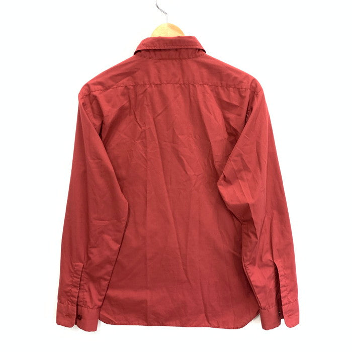 【中古品】【メンズ】 TENDERLOIN テンダーロイン 長袖シャツ トップス ブランド 古着 142-250525-gm-15-fuz サイズ：XS カラー：ワインレッド 万代Net店