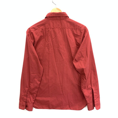 【中古品】【メンズ】 TENDERLOIN テンダーロイン 長袖シャツ トップス ブランド 古着 142-250525-gm-15-fuz サイズ：XS カラー：ワインレッド 万代Net店