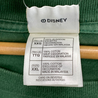 【中古品】【メンズ】 DISNEY 長袖Tシャツ カットソー トップス ブランド 古着 145-250803-gm-15-fuz サイズ：XXL カラー：グリーン 万代Net店