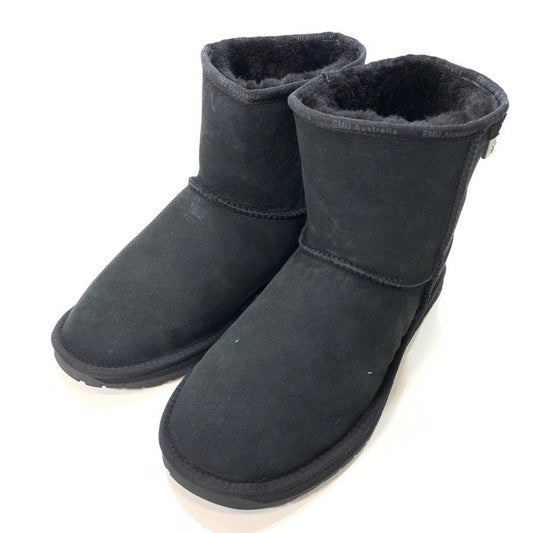 【中古品】【メンズ】 EMU 85939370 PLATINUM STINGER MINI ブーツ 164-251214-gm-30-fuz サイズ：12(30cm) カラー：ブラック 万代Net店