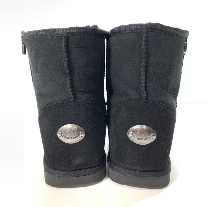 【中古品】【メンズ】 EMU 85939370 PLATINUM STINGER MINI ブーツ 164-251214-gm-30-fuz サイズ：12(30cm) カラー：ブラック 万代Net店