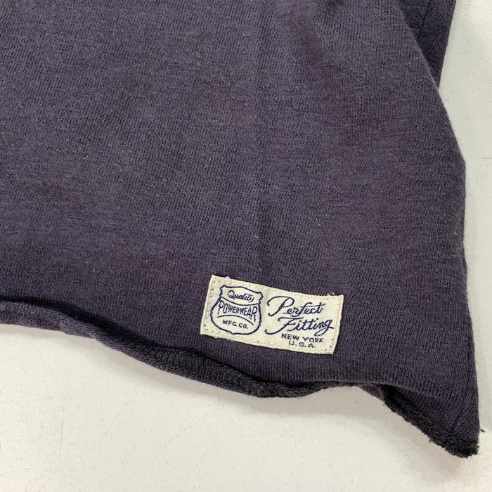 【中古品】【メンズ】 FREEWHEELERS POWER WEAR ヘンリーネックTシャツ 半袖Tシャツ カットソー ブランド 古着 145-260308-gm-36-fuz サイズ：38 カラー：ネイビー 万代Net店