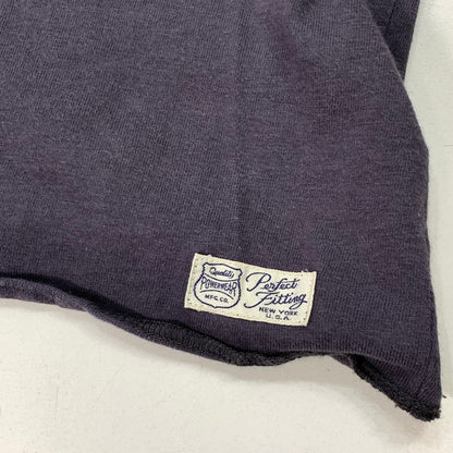 【中古品】【メンズ】 FREEWHEELERS POWER WEAR ヘンリーネックTシャツ 半袖Tシャツ カットソー ブランド 古着 145-260308-gm-36-fuz サイズ：38 カラー：ネイビー 万代Net店