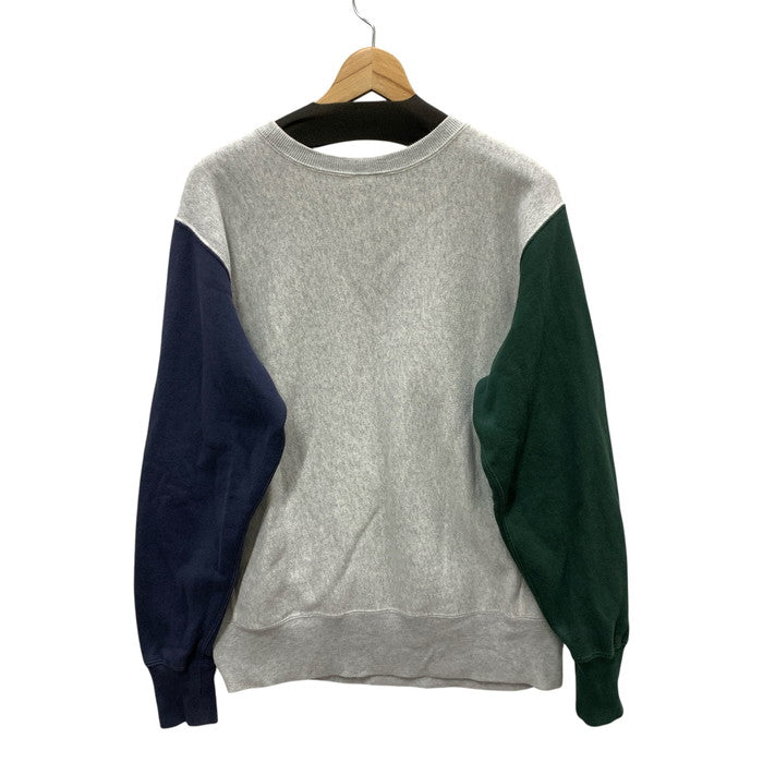 【中古品】【メンズ】 Champion チャンピオン C3-S008 REVERSE WEAVE 復刻 青タグ スウェット トップス ブランド 古着 リバースウィーブ 148-251012-gm-09-fuz サイズ：L カラー：グレー マルチカラー 万代Net店