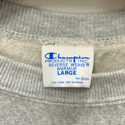 【中古品】【メンズ】 Champion チャンピオン C3-S008 REVERSE WEAVE 復刻 青タグ スウェット トップス ブランド 古着 リバースウィーブ 148-251012-gm-09-fuz サイズ：L カラー：グレー マルチカラー 万代Net店