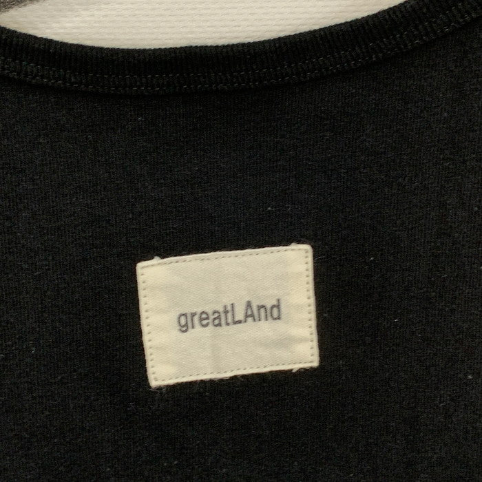 【中古品】【メンズ】 GREATLAND ORIGNAL CHAD TANK TOP タンクトップ ブランド 古着 142-250706-gm-11-fuz サイズ：S カラー：ブラック 万代Net店