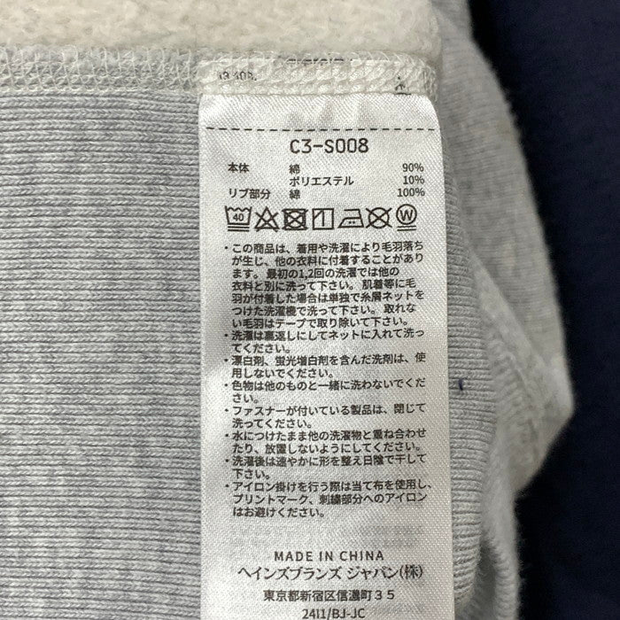 【中古品】【メンズ】 Champion チャンピオン C3-S008 REVERSE WEAVE 復刻 青タグ スウェット トップス ブランド 古着 リバースウィーブ 148-251012-gm-09-fuz サイズ：L カラー：グレー マルチカラー 万代Net店
