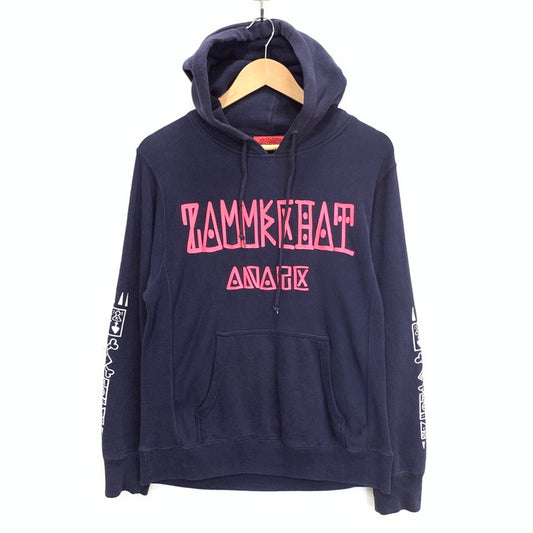 【中古品】【メンズ】 ANARC OF HEX パーカー フーディー トップス ブランド 古着 142-250706-gm-15-fuz サイズ：M カラー：ネイビー 万代Net店