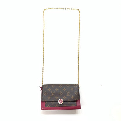【中古品】【レディース】 LOUIS VUITTON ルイ・ヴィトン M67404 ポルトフォイユ フロール チェーンウォレット ブランド バッグ カバン 179-250517-gm-05-fuz カラー：ピンク 万代Net店