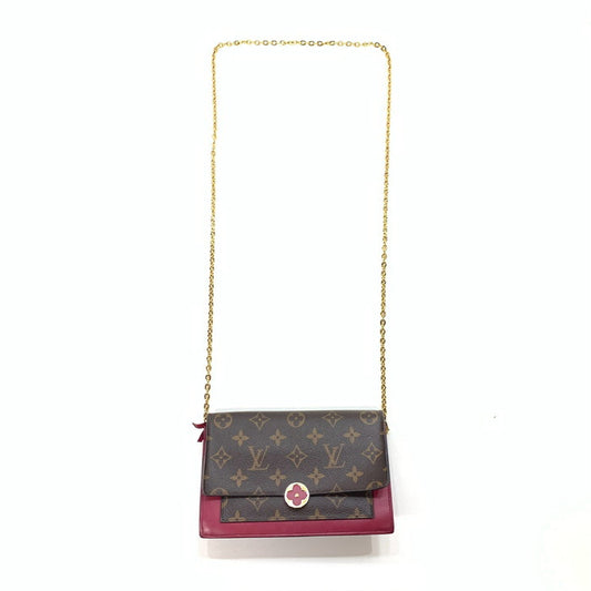 【中古品】【レディース】 LOUIS VUITTON ルイ・ヴィトン M67404 ポルトフォイユ フロール チェーンウォレット ブランド バッグ カバン 179-250517-gm-05-fuz カラー：ピンク 万代Net店