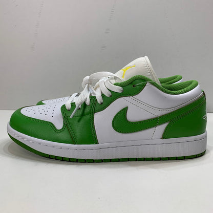【中古美品】【メンズ】 ナイキ HF4823-100 AIR JORDAN 1 LOW SE ""CHLOROPHYLL"" エア ジョーダン 1 ロー スニーカー 160-250622-gm-36-fuz サイズ：27cm カラー：ライムグリーン 万代Net店