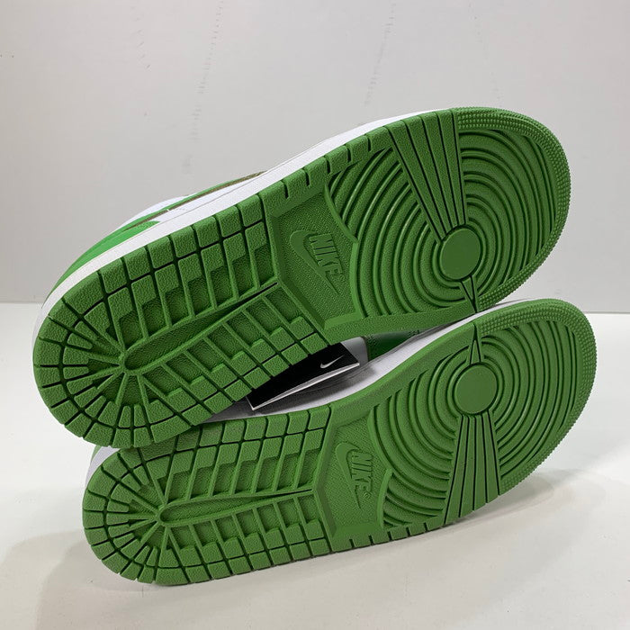 【中古美品】【メンズ】 NIKE ナイキ HF4823-100 AIR JORDAN 1 LOW SE "CHLOROPHYLL" エア ジョーダン 1 ロー スニーカー 160-250622-gm-36-fuz サイズ：27cm カラー：ライムグリーン 万代Net店