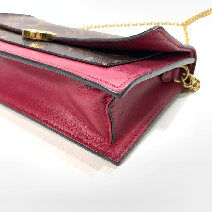 【中古品】【レディース】 LOUIS VUITTON ルイ・ヴィトン M67404 ポルトフォイユ フロール チェーンウォレット ブランド バッグ カバン 179-250517-gm-05-fuz カラー：ピンク 万代Net店