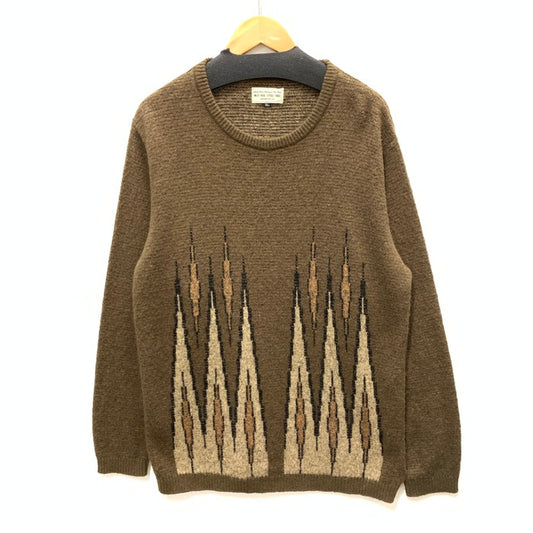 【中古品】【メンズ】 WESTRIDE ウエストライド BACKGAMMON CREW KNIT ニット セーター トップス ブランド 古着 145-251012-gm-18-fuz サイズ：XL カラー：ブラウン 万代Net店