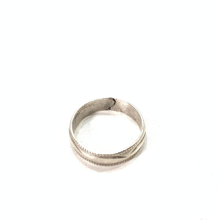 【中古品】【メンズ】 NAVAJO ナバホ ROSE CASTILLO チゼルリング SILVER 925 指輪 アクセサリー 192-260308-gm-23-fuz サイズ：18号 カラー：シルバー 18号 万代Net店