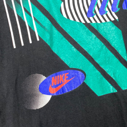 【中古品】【メンズ】 NIKE ナイキ 90s 銀タグ 長袖Tシャツ ブランド 古着 148-260308-gm-12-fuz サイズ：L カラー：ブラック 万代Net店